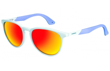 Lunettes de soleil - Carrera - CARRERA 5019/S - NA6 (UZ) WHITE VIOLET // RED MIRROR