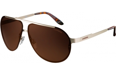 Gafas de Sol - Carrera - CARRERA 90/S - CGS (LC) LIGHT GOLD STEEL METAL // BROWN GOLD ANTIREFLECTION