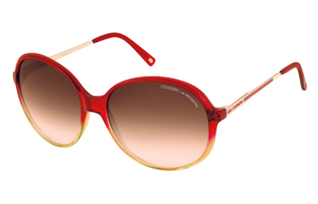 Lunettes de soleil - Carrera - CARRERA 10 - 844 (S8) RED YELLOW GOLD // BROWN GRADIENT