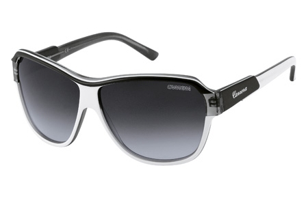 Gafas de Sol - Carrera - CARRERA 41 - 7HG (9O) BLACK WHITE GREY // DARK GREY GRADIENT