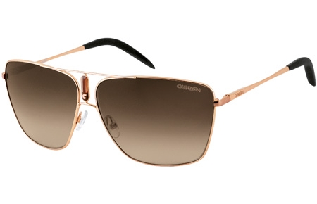 Lunettes de soleil - Carrera - CARRERA 43 - MWM (SH) GOLD SEMY SHNINY // BROWN GRADIENT