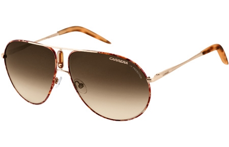 Sunglasses - Carrera - CARRERA 44 - J88 (CC) GOLD HAVANA // BROWN GRADIENT