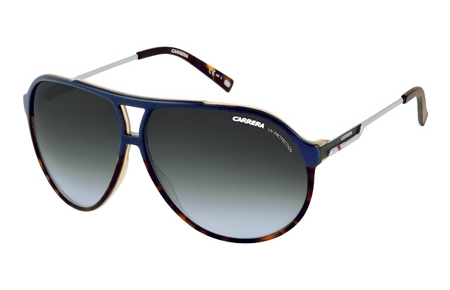 Sunglasses - Carrera - CARRERA 5 - UTX (JJ) BLUE HAVANA RUTHENIUM // GREY GRADIENT