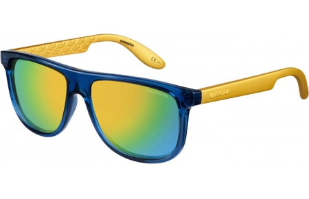 Gafas Junior - Carrera Junior - CARRERINO 13 - MAA (CU) BLUE LIME // BROWN YELLOW MIRROR