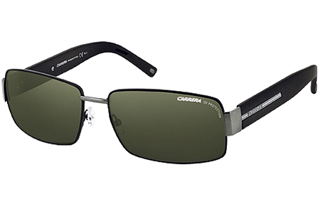 Gafas de Sol - Carrera - GLOBETROTTER 4 - S9B (QT) BLACK DARK RUTHENIUM // GREEN