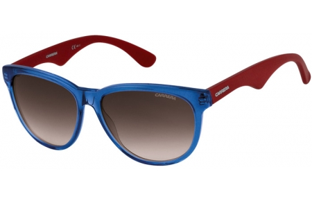 Sunglasses - Carrera - CARRERA 6004 - BDT (JS) TRANSPARENT BLUE BURGUNDY // GREY GRADIENT