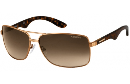 Sunglasses - Carrera - CARRERA 6005 - BWP (CC) ANTIQUE GOLD DARK HAVANA // BROWN GRADIENT