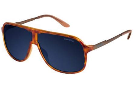 Sunglasses - Carrera - NEW SAFARI - TVM (KU)  LIGHT HAVANA BROWN // BLUE GREY