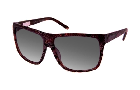 Lunettes de soleil - Jimmy Choo - ROXANNE/S - N0O (LF) RED BLACK SNAKE // GREY GRADIENT