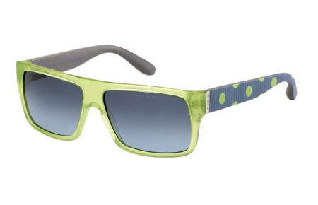 Lunettes de soleil - Marc by Marc Jacobs - MMJ 096/N/S - DRR (LN) GREEN GREY BLUE YELLOW // GREY AZURE GRADIENT