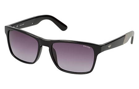 Gafas de Sol - Police - S1858 CRYPTO 2 - 0700  BLACK GREY // SMOKE GRADIENT