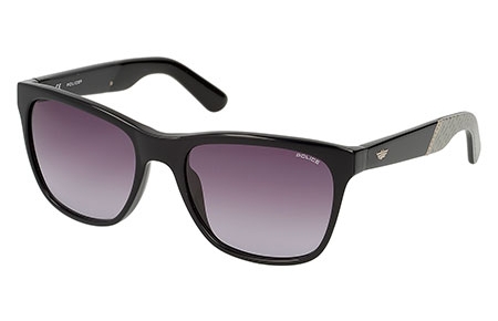 Gafas de Sol - Police - S1859 CRYPTO 3 - 0700  BLACK GREY // SMOKE GRADIENT