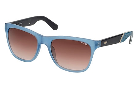 Lunettes de soleil - Police - S1859 CRYPTO 3 - 97DM  BLACK BLUE // BROWN GRADIENT