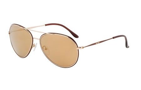 Gafas de Sol - Police - S8299 GLORY - F93W GOLD BROWN // BROWN POLARIZED