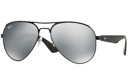 Sunglasses - Ray-Ban® - Ray-Ban® RB3523 - 006/6G MATTE BLACK // GREY SILVER MIRROR