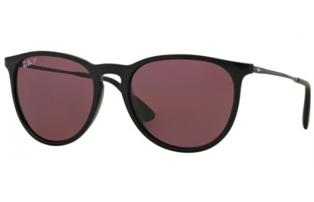 Gafas de Sol - Ray-Ban® - Ray-Ban® RB4171 ERIKA - 601/5Q BLACK // PURPLE POLARIZED