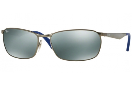 Gafas de Sol - Ray-Ban® - Ray-Ban® RB3534 ACTIVE LIFESTYLE - 029/40 MATTE GUNMETAL // GREEN MIRROR SILVER