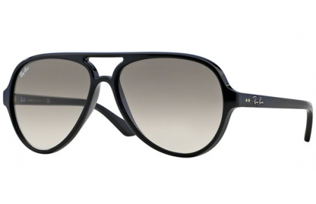 Lunettes de soleil - Ray-Ban® - Ray-Ban® RB4125 CATS  5000 - 601/32 BLACK // CRYSTAL GREY GRADIENT