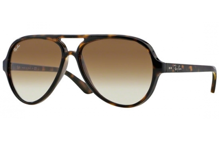 Gafas de Sol - Ray-Ban® - Ray-Ban® RB4125 CATS  5000 - 710/51 LIGHT HAVANA // CRYSTAL BROWN GRADIENT