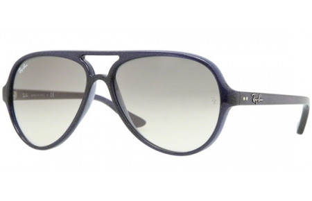 Gafas de Sol - Ray-Ban® - Ray-Ban® RB4125 CATS  5000 - 806/32 BLUE VIOLET GLITTER // CRYSTAL GREY GRADIENT