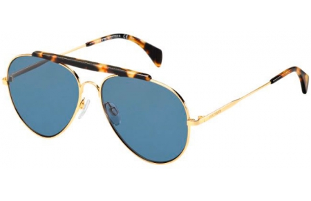 Gafas de Sol - Tommy Hilfiger - TH 1454/S - 000 (72) ROSE GOLD // BLUE