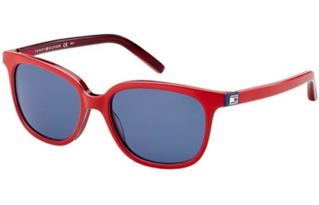 Lunettes de soleil - Tommy Hilfiger - TH 1043/S - TFB (72) RED // BLUE