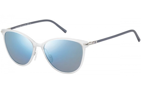 Gafas de Sol - Tommy Hilfiger - TH 1397/S - R2W (T7)  CRYSTAL GREY // BLUE MIRROR