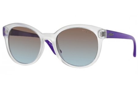 Gafas de Sol - Vogue - VO2795S - W74548 TRANSPARENT DEMI SHINY // AZURE GRADIENT PINK GRADIENT BROWN