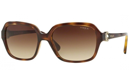 Sunglasses - Vogue - VO2994SB TIMELESS - W65613 DARK HAVANA // BROWN GRADIENT