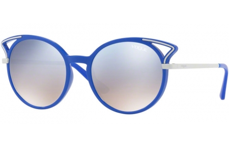 Lunettes de soleil - Vogue - VO5136S - 25407B BLUE // LIGHT BLUE GRADIENT MIRROR SILVER