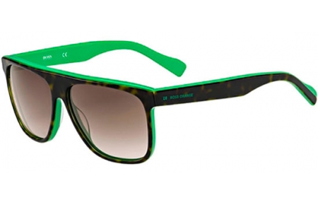 Sunglasses - Boss Orange - BO 0168/S - SPG (HA) HAVANA GREEN // BROWN GRADIENT