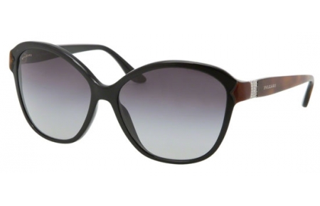 Gafas de Sol - Bvlgari - BV8092B - 879/8G TOP HAVANA ON BLACK // GREY GRADIENT