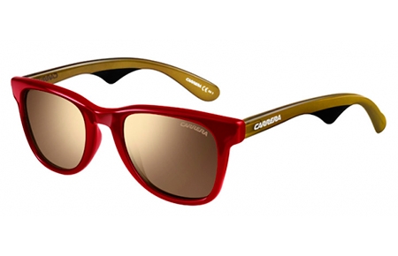 Lunettes de soleil - Carrera - CARRERA 6000 - 2VB (VP) RED GREEN BLACK // GOLD MIRROR