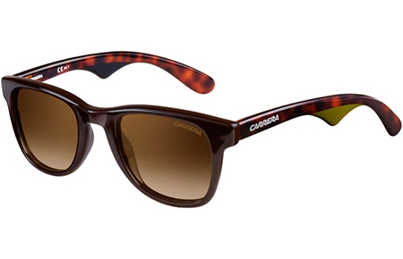 Gafas de Sol - Carrera - CARRERA 6000 - 2UW (DB) BROWN HAVANA GREEN // BROWN GREY GRADIENT