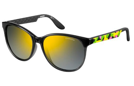 Sunglasses - Carrera - CARRERA 5001 - 79L (CU) GREY GREEN YELLOW // BROWN MIRROR YELLOW