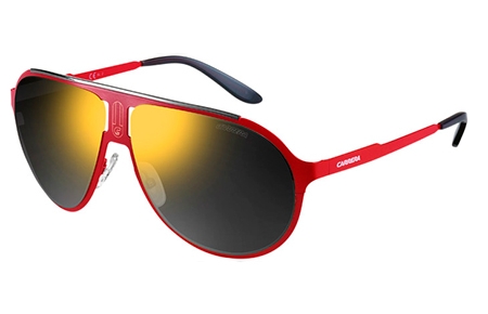 Lunettes de soleil - Carrera - CHAMPION/MT - 9EB (UW) MATTE RED // ORANGE MIRROR MULTILAYER