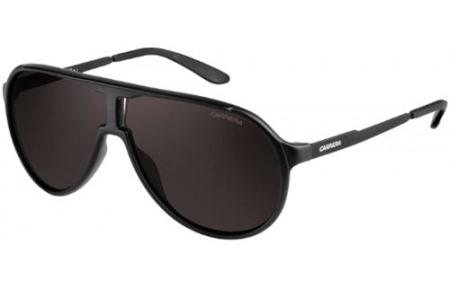 Gafas Sol Carrera NEW CHAMPION (NR) BLACK SHINY METAL BROWN GREY