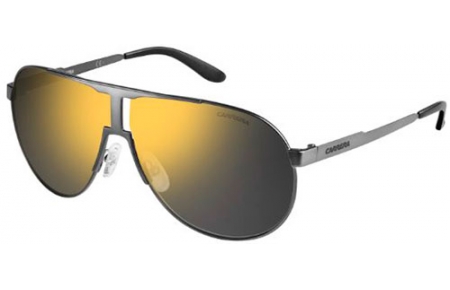 Gafas de Sol - Carrera - NEW PANAMERIKA - R80 (UW) STEEL METAL DARK RUTHENIUM // ORANGE MIRROR MULTILAYER