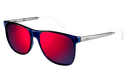 Sunglasses - Carrera - CARRERA 6011/S - AQO (CP) TRANSPARENT BLUE RUTHENIUM // GREY INFRARED