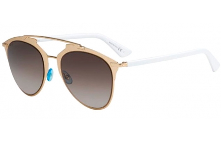 Sunglasses - Dior - DIORREFLECTED - 31U (HA) ROSE GOLD WHITE // BROWN GRADIENT