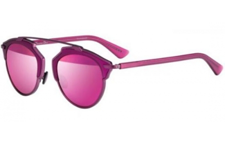 Gafas de Sol - Dior - DIORSOREAL - RMT (LZ) MATTE FUCHSIA // FUCHSIA MIRROR