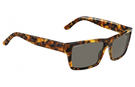 Gafas de Sol - Gucci - GG 1000/S - VDI (NR) HAVANA // BROWN GREY