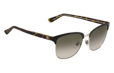 Lunettes de soleil - Gucci - GG 4271/S - 2CS (HA) BROWN GOLD HAVANA CRYSTAL // BROWN GRADIENT