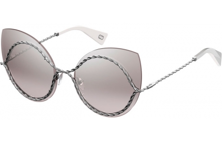 Gafas de Sol - Marc Jacobs - MARC 161/S - 6LB (IC) RUTHENIUM // GREY MIRROR SILVER