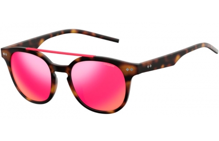 Gafas de Sol - Polaroid - PLD 1023/S - 202 (AI) BROWN HAVANA // GREY PINK MIRROR POLARIZED