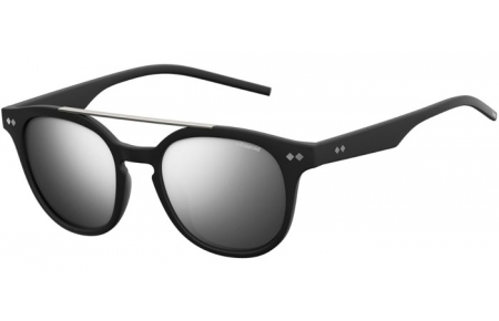 Lunettes de soleil - Polaroid - PLD 1023/S - DL5 (JB) MATTE BLACK // GREY SILVER MIRROR POLARIZED