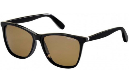 Sunglasses - Polaroid Premium - PLP 0103 - 807 (2P) BLACK // BROWN ANTIRREFLECTION POLARIZED