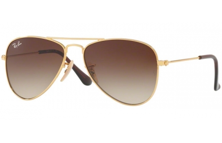 Lunettes Junior - Ray-Ban® Junior Collection - RJ9506S - 223/13 GOLD // BROWN GRADIENT