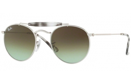 Sunglasses - Ray-Ban® - Ray-Ban® RB3747 - 003/A6 SILVER // GREY GREEN GRADIENT