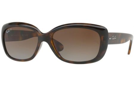 Gafas de Sol - Ray-Ban® - Ray-Ban® RB4101 JACKIE OHH - 710/T5 LIGHT HAVANA // GREY GRADIENT BROWN POLARIZED